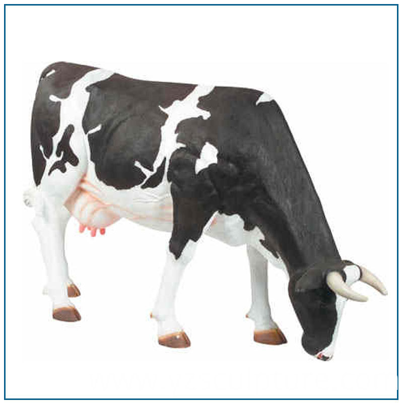 resin cow statue